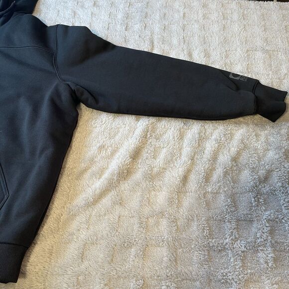 Carhartt Rain Defender Jacket Mens 2X Black Hooded Quilted Lined Full Zip Works - Picture 5 of 15